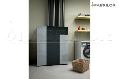 Generador de pellet de aire Futura 19,5 Es fácil calentar una vivienda uniforme, canalizando el aire gracias a sus 4 salidas de gran capacidad.